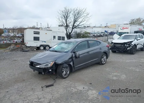 2020 Hyundai Elantra Sel from USA, damaged, VIN 5NPD84LF9LH536647